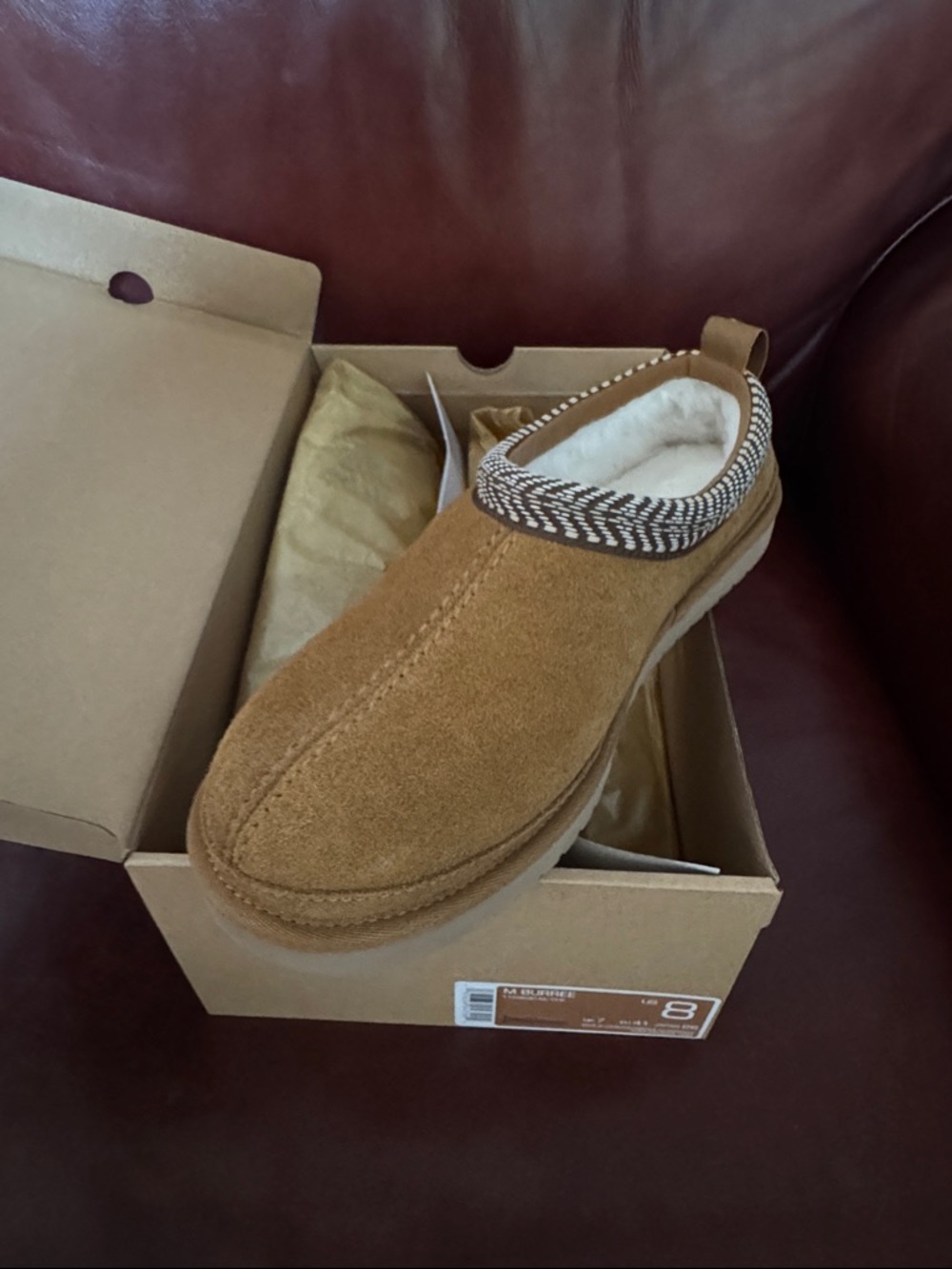 Men's Koolaburra Burree Suede Slip-On NIB size 8
